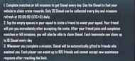 Road Trip Event Rules